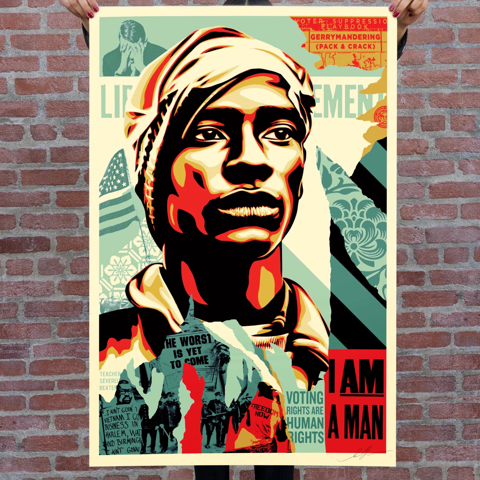 Shepard Fairey: VOTING RIGHTS ARE HUMAN RIGHTS